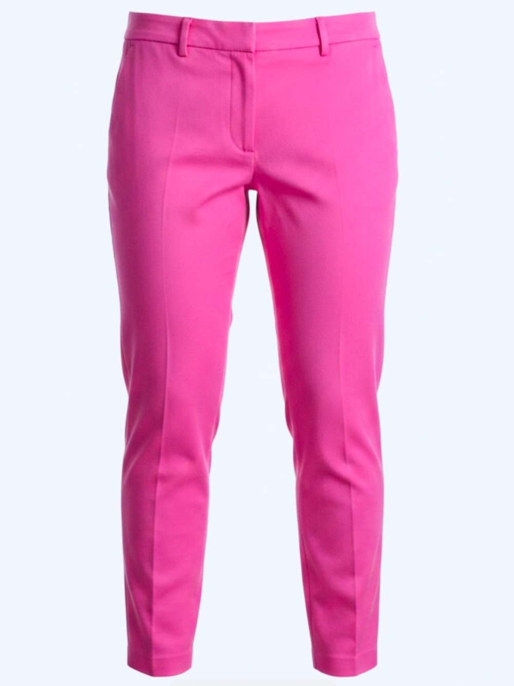 Banana Republic Hampton Fit Bright Pink Ankle Length Chinos